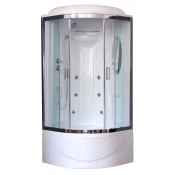 Душевая кабина Royal Bath BK RB 90BK2-T-CH (прозрачное)